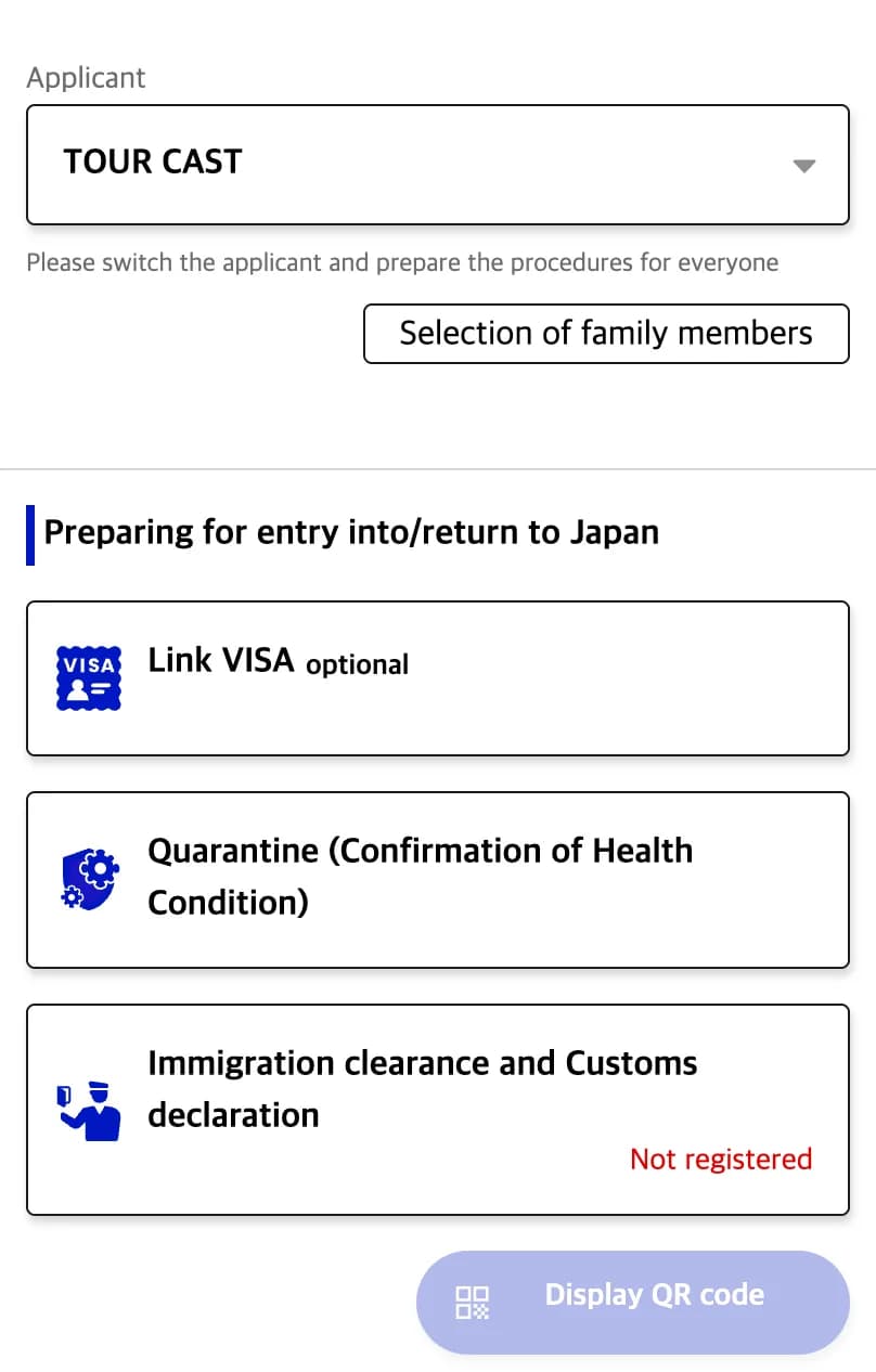 How to register on Visit Japan Web