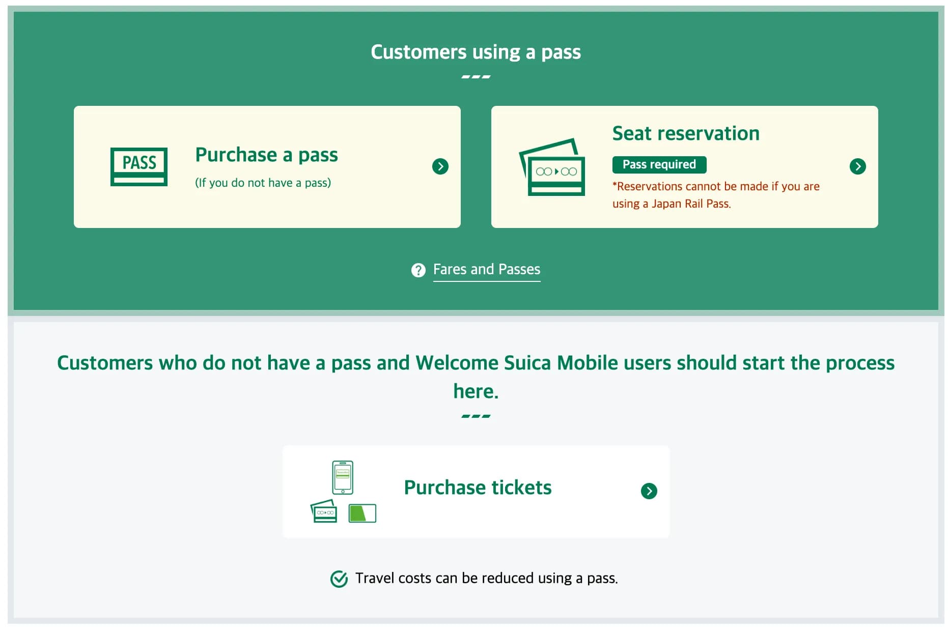 Hokkaido train booking