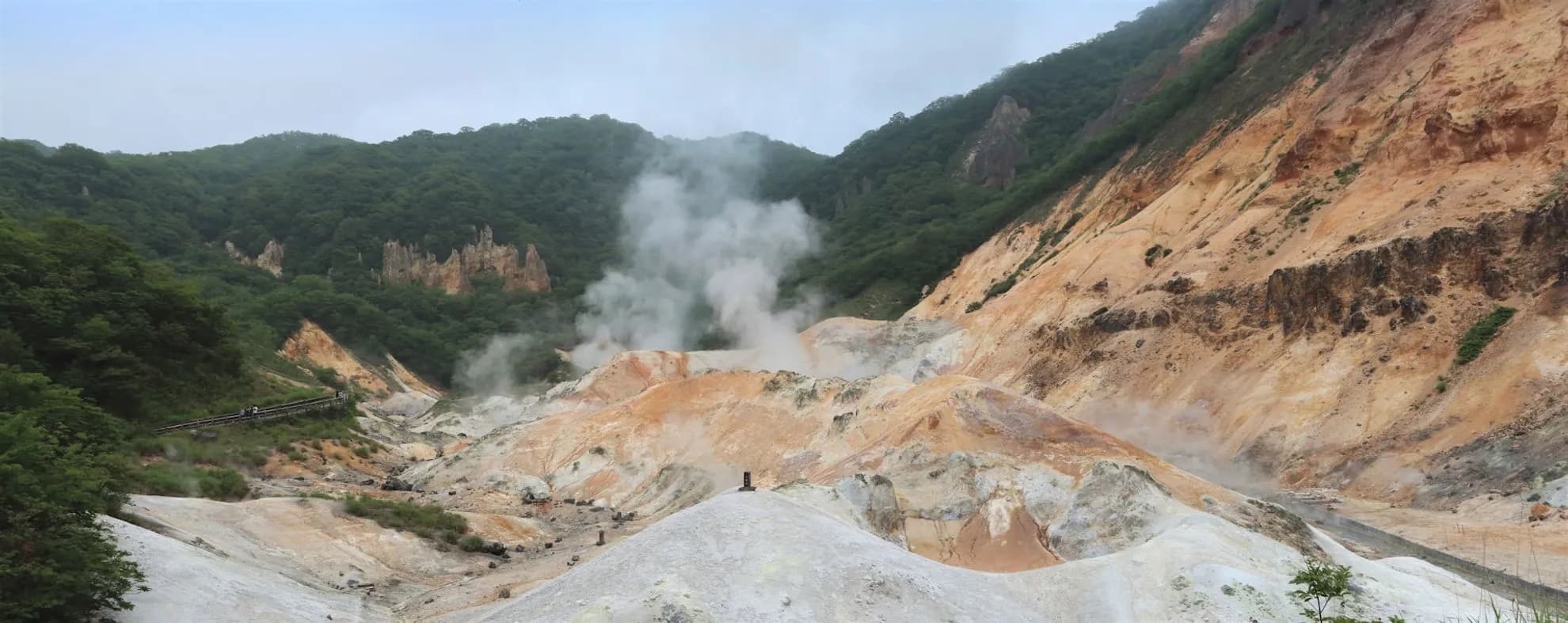 Hell Valley in Noboribetsu