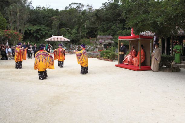 Ryukyu traditional dance