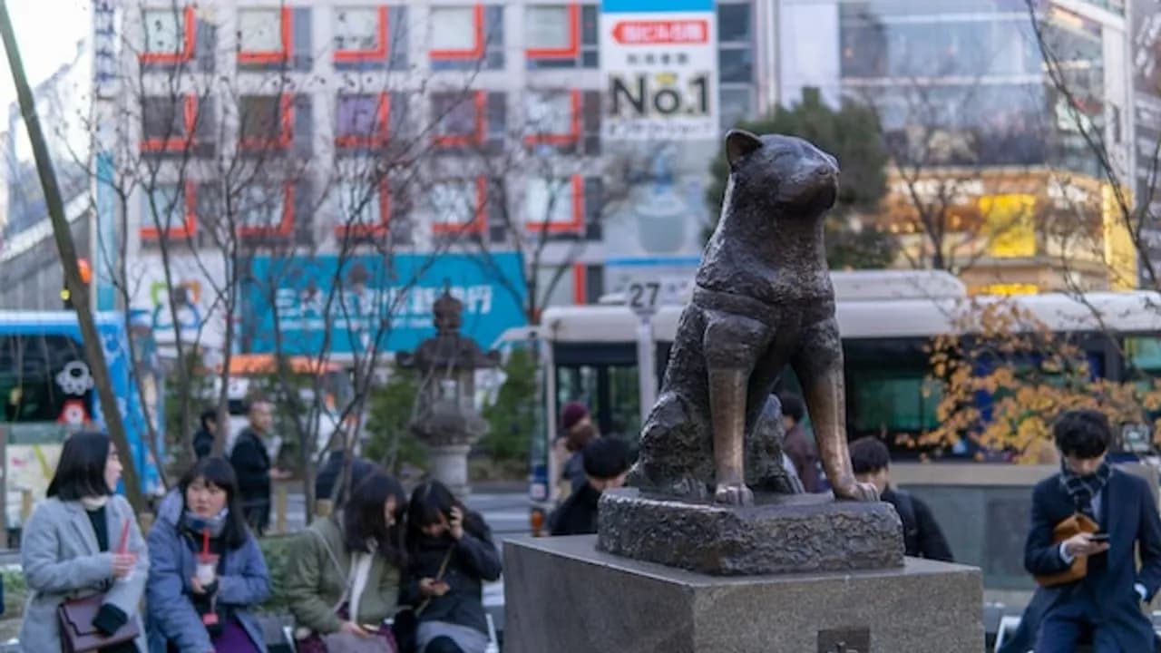Hachiko Statue