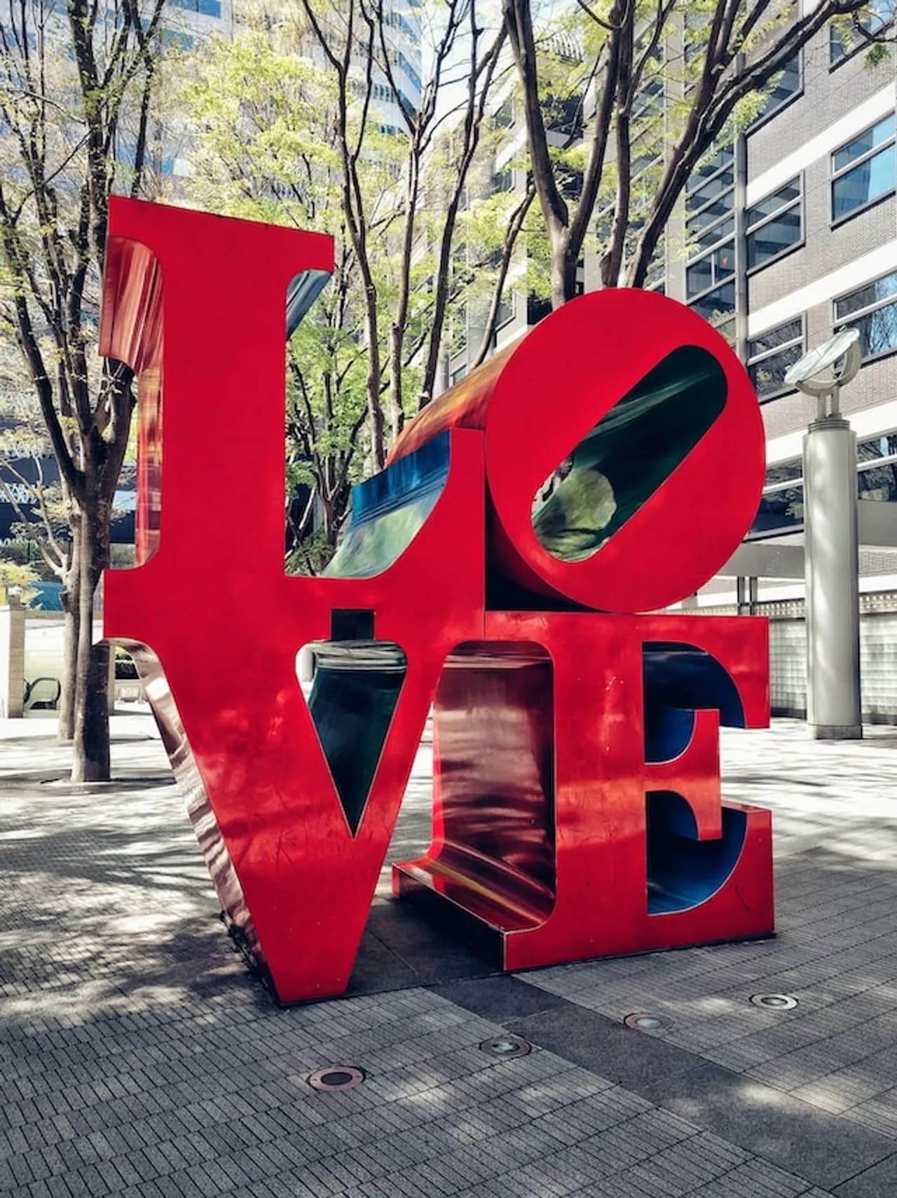 Tokyo LOVE sculpture