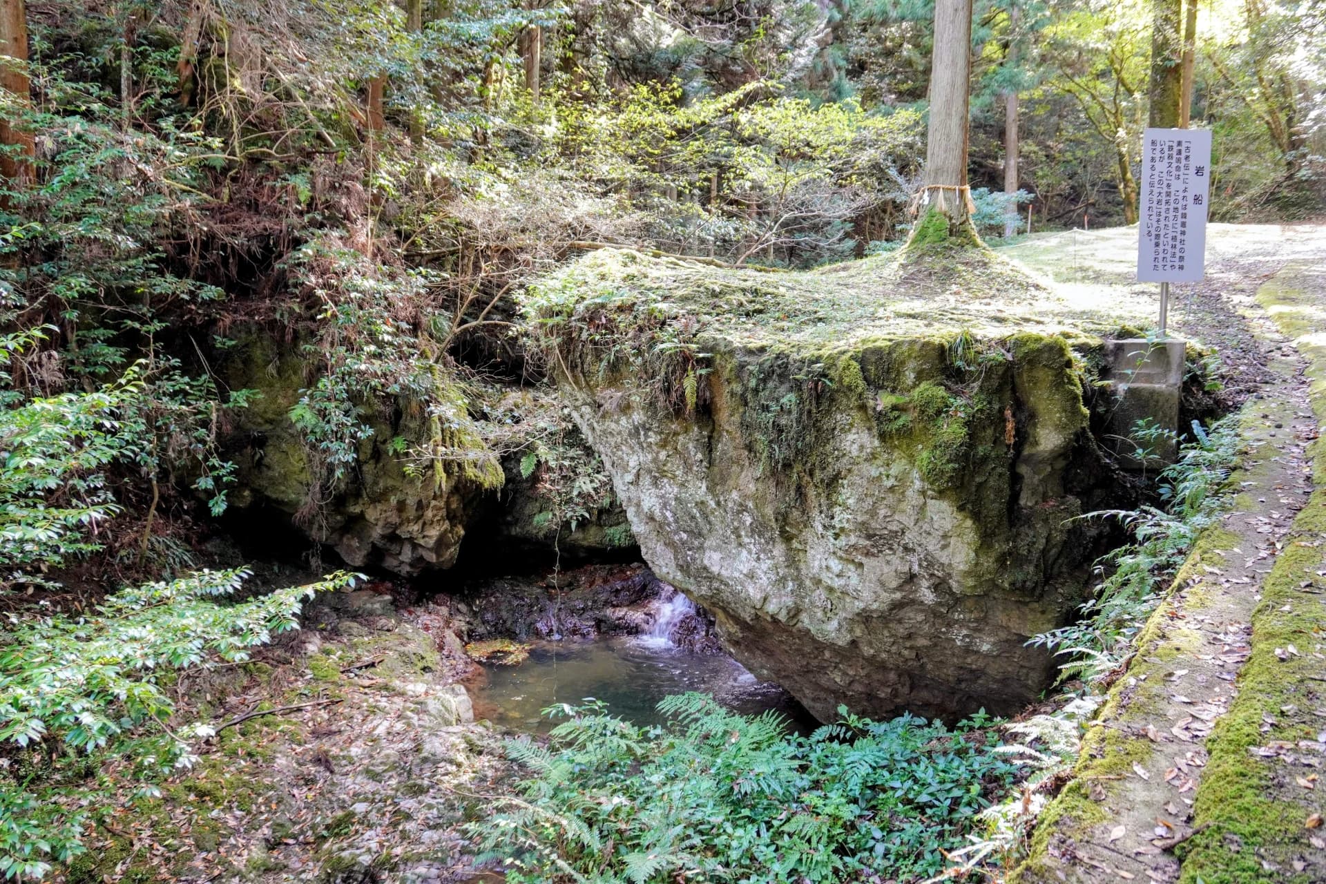 Karakama Shrine Rock Boat
